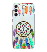 PrintiFy Samsung Galaxy A34 ile Uyumlu 1mm Slim Fit Nazar Boncuğu 6 Baskılı Şeffaf  Kılıf