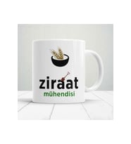 Kişiye Özel Ziraat Mühendisi Baskılı Kupa