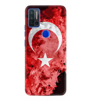 Reeder P13 Blue Max Pro Kılıf Desenli Silikon Şanlı Türk Bayrağı 3 1395