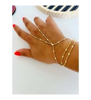 ÖZEL SERİ BİLEKTEN AYARANABİLİR PUL ZİNCİRLİ ŞAHMERAN GOLD ACR9724