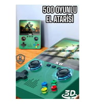 Mey İthalat® Çocuklara Özel 666 Oyunlu X6 Atari Video İzleme ve Müzik Dinleme