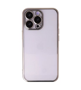 İphone 14 Kılıf Lensli - Gold