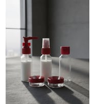 5 Parça Seyahat Dolum Şişesi Seti 30 Ml Hafif Tasarım