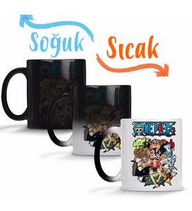One Piece Sihirli Kupa Bardak Porselen