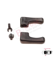 Mercedes W115 W116 W123 W124 W126 W201 A2018100054 İçin Dış Dikiz Aynası Manuel Kontrol Kolu Seti