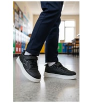 Cool Eldon P-1 Çocuk Sneaker Spor Ayakkabı (Siyah)