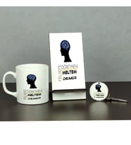 Felsefe Öğretmenine Hediye Üçlü Set (Kupa + Telefon Standı + Anahtarlık)