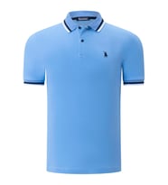 T8594 DEWBERRY ERKEK T-SHIRT-DÜZ AÇIK MAVİ