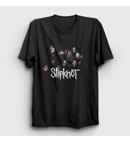 Presmono Unisex Siyah Band V3 Slipknot T-Shirt 291431tt