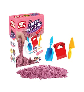 Nessiworld 03693 AKSESUARLI PEMBE KİNETİK OYUN KUMU 1000 GR