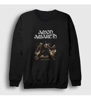 Presmono Unisex Siyah Berserker Amon Amarth Sweatshirt 376391tt