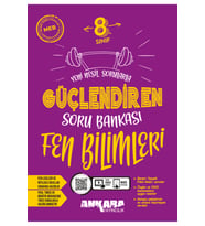 Ankara Yayıncılık Ankara Yayıncılık 8. Sınıf Fen Bilimleri Güçlendiren Soru Bankası (Çok Renkli)
