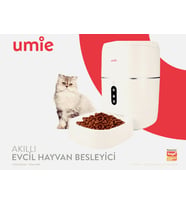 Tuya Uygulama Kontrollü Sesli Mesaj Kaydetme Özellikli Akıllı Otomatik Evcil Hayvan Besleyici (6L)