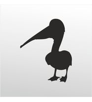 Folyo Sticker Pelikan 90 cm uzunluk (Karışık)