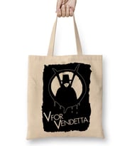 V For Vendetta Bez Çanta Uzun Saplı