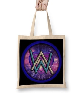 Alan Walker DJ Trap Edm Music Müzik Bez Çanta Uzun Saplı