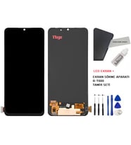 Tkgz - Oppo Reno 3 Uyumlu Lcd Ekran Dokunmatik -A- Kalite OLED + B-7000 + TAMİR SETİ
