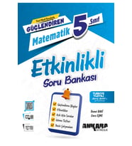 Ankara Yayıncılık 2024-2025 Müfredat 5 Sınıf Matematik Etkinlikli Sorular İzleme Testleri Yazılı Çalışmaları (Çok Renkli)