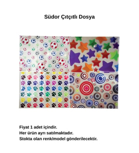 Çıt Çıtlı Dosya Top-Pati (SB131-6)