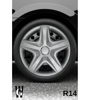 Suziki 14 İnç Jant Kapağı (4 ADET) Gri G103