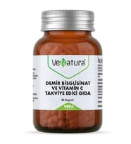 VeNatura Demir Bisglisinat ve Vitamin C 90 Kapsül