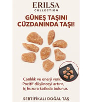 Sertifikalı Ham Cüzdan Boy Güneş Taşı Kütle - El Taşı - Neşe, Özgüven ve Günlük Enerji Desteği (Çok Renkli)