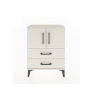 Arges Komodin 2 Raflı 2 Çekmeceli 2 Kapaklı 60x30x80 Aytaşı-Aytaşı