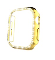 Apple Watch 10 42mm Uyumlu Zore Watch Gard 05 Sert PC Koruyucu (Gold)