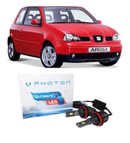Seat Arosa Led Xenon Kısa Far Ampulü H7 Ultimate 9500 Lumens Yeni Seri Beyaz 2000-2005