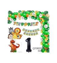 Çıtıpıtıstore Safari 1 Yaş Lüks Doğum Günü Seti