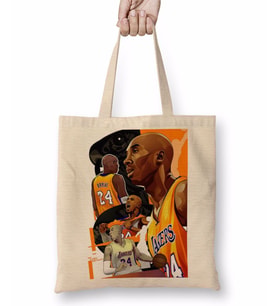 Kobe Mamba Kobe Bryant Bez Çanta Uzun Saplı