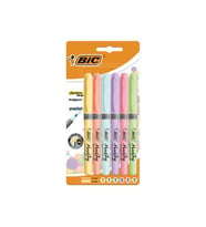 Bic Marking Highlighter Grip Pastel Kalem Tipi Fosforlu Kalem 6’lı Blister