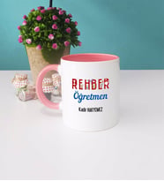 Rehber Öğretmeni Kupa Bardak Pembe