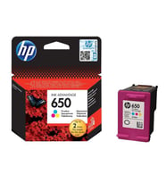 HP 650 Color Renkli Kartuş CZ102AE