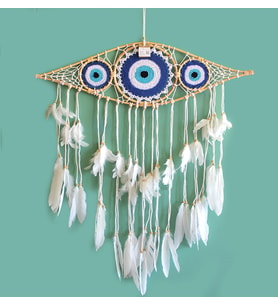 Rüya Kapanı Düş Kapanı Dream Catcher Göz Tasarımı