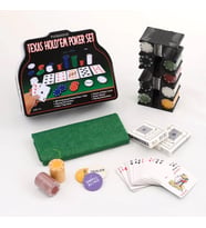 200 Chip Ve 2 Adet İskambil Kağıt Setine Sahip Poker Oyunu Alk2601