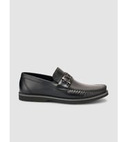%100 Hakiki Deri Siyah Erkek Loafer