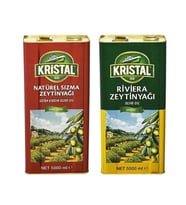 Kristal Naturel Sızma ve Riviera Zeytinyağı 5 litre 2 li Set