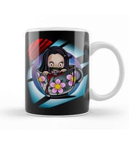 Demon Slaye Demon Tea Kupa Bardak Porselen