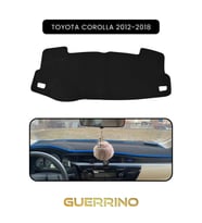 TOYOTA Corolla (2012-2018)TORPİDO KORUMA HALISI SİYAH KENAR
