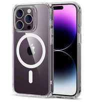 Vendas iPhone 13 Pro Uyumlu (13 Pro) Magsafe Şarj Destekli Darbe Dirençli Fit Hard Silikon Kılıf (Renksiz)