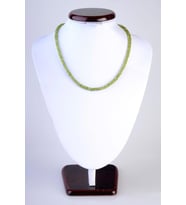 Doğal Peridot Taşlı Kolye