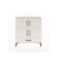 Arges Şifonyer 4 Raflı Tek Çekmeceli 4 Kapaklı 88x30x96 Aytaşı-Aytaşı