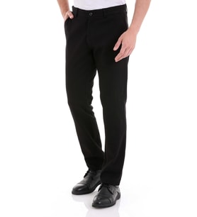 Avasar Erkek Siyah Regular Fit Keten Pantolon-7229