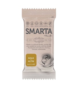 SMARTA MODELLEME KİL HAMURU 60 GR NO:27 METALİK ALTIN (GOLD)