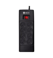 Dexim SP08DG 8Port Akım Koruyucu Priz Siyah 1.8 Metre