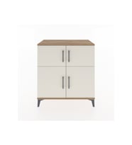 Hyperion Şifonyer 2 Raflı 4 Kapaklı 88x44x96 Çam-Aytaşı