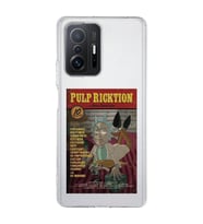 Xiaomi Mi 11T - 11T Pro Uyumlu Pulp Ricktion Tasarımlı Şeffaf Telefon Kılıfı