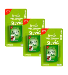 Fibrelle Stevialı Tablet Tatlandırıcı 300'lük Kutu 3 adet