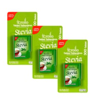 Fibrelle Stevialı Tablet Tatlandırıcı 300'lük Kutu 3 adet